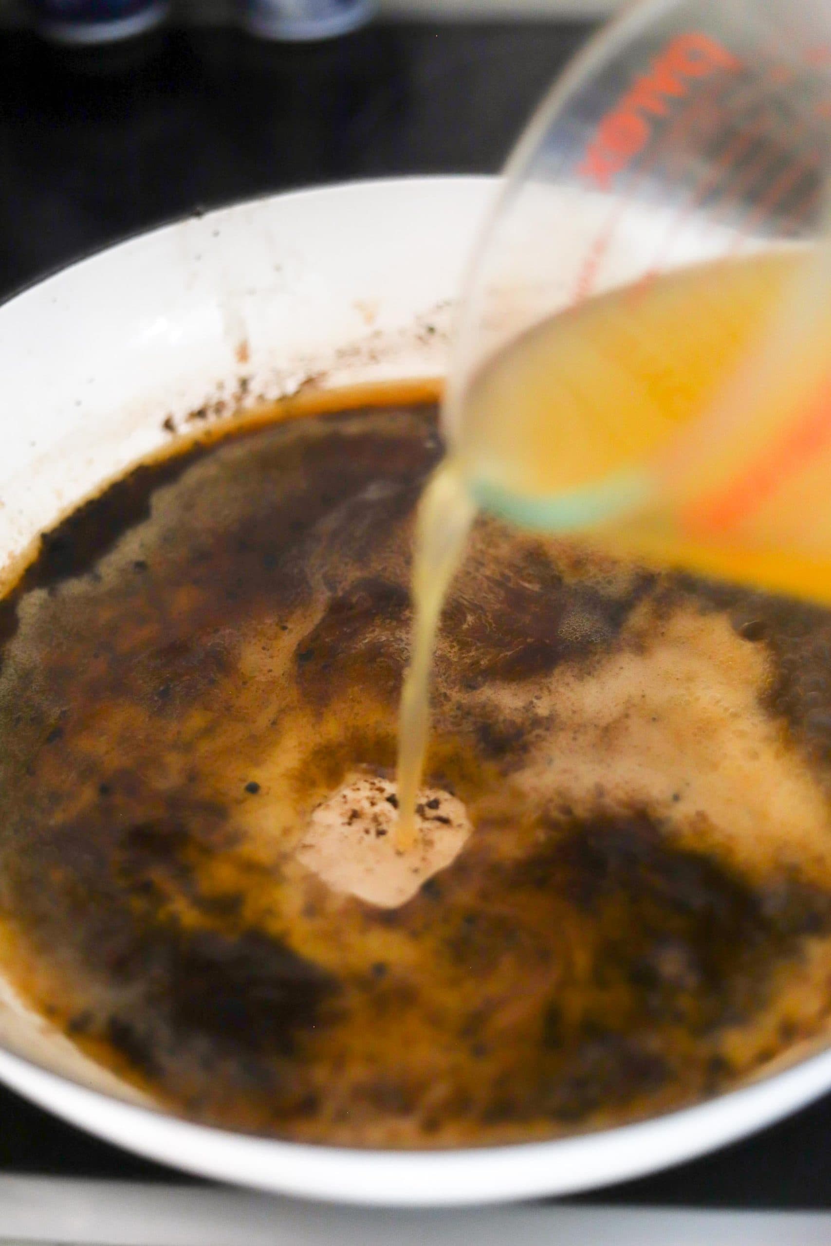 deglazing pan