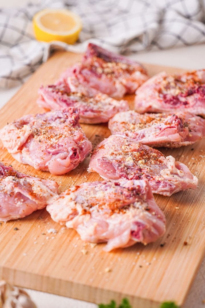 seasoning chicken thighs